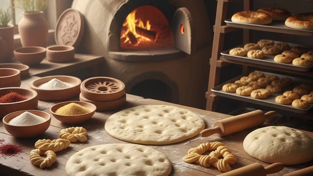 آموزش پخت نان و شیرینی سنتی در ساری